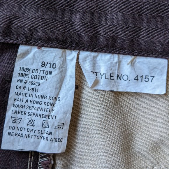 Vintage Western Ethics Two Toned Jeans and Matching Vest (RARE) - Picture 9 of 11